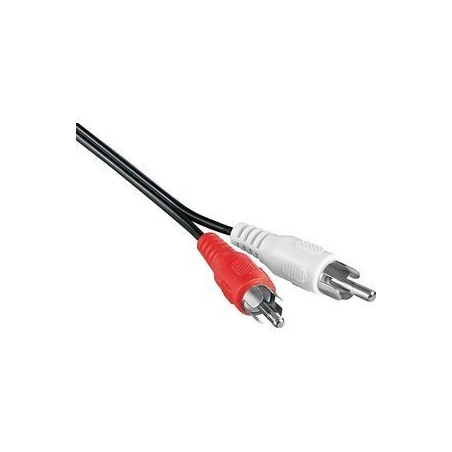 Goobay 2xRCA Male to 2xRCA Male Audio Cable - 2.5M | Superior Sound Quality & Durability